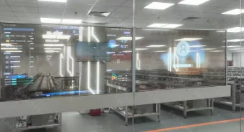 中国电网北京可视化项目：55寸OLED透明屏赋能智慧电力管理
